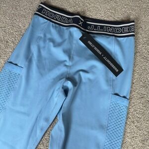 J.Lindeberg NK Tights Nelly Korda Collab Golf Athletic Leggings Small pickball‎